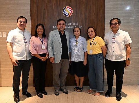 In photo: PCSO General Manager Melquiades Robles (3rd from right) together with Assistant General Manager for Charity Sector Arnel Casas (left), Charity Assistant Department Manager Orly Malaca (right), Hospicio de San Jose, Inc. Administrator Sr. Martha Gamolo (3rd from right), White Cross, Inc. Center Administrator Mely Reluya (2nd from left) and Alay Pag-Asa Christian Foundation, Inc. Executive Director Melanie Alog, during the turnover of checks which represent financial assistance under the PCSO Institutional Partnership Program.