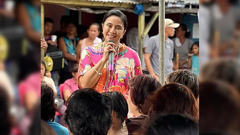 Former Vice President Leni Robredo