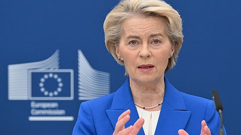 European Commission President Ursula von der Leyen presented defence funding options to EU leaders, two days before a crucial summit on Ukraine and European security