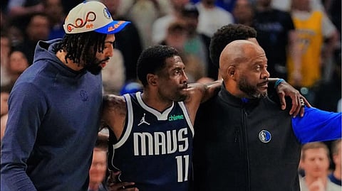 Kyrie Irving of the Dallas Mavericks will miss the remainder of the NBA season after suffering a torn anterior cruciate ligament in his left knee during their game against the Sacramento Kings.