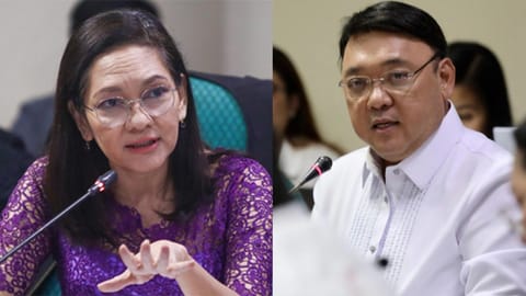 Hontiveros, Roque exchange barbs