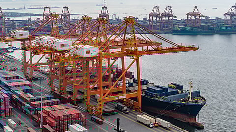 Berth 7 of the Manila International Container Terminal of the International Container Terminal Services Inc. continues with its improvements and upgrades at its flagship Manila International Container Terminal, including environmentally sustainable initiatives.