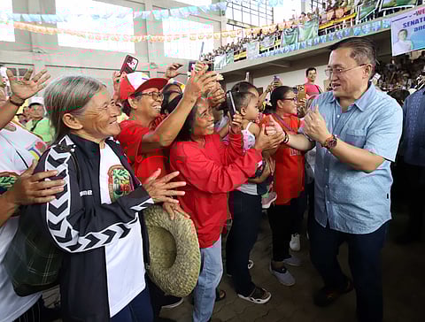 Senator Go leads Pasay motorcade, highlights health, safety concerns