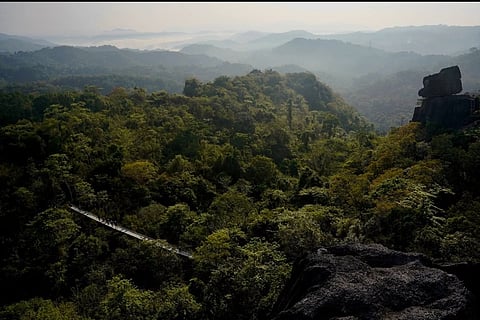 The Discovery Trail in Masungi Georeserve in Baras, Rizal