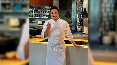 On its 12th anniversary, Solaire is setting the tables and illuminating them with Michelin stars. This weekend at Waterside: Chef Sun Kim, with a six-course that starts as a meal and ends as a revelation.