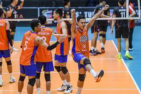Ish Polvorosa and Criss Cross aim to sustain their dominance when they battle Alpha Insurance in the 2025 Spikers’ Turf Open Conference on Sunday.