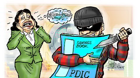 Depositors’ tranquility pawned