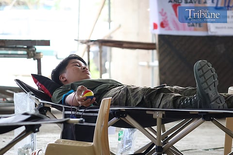 Philippine Army’s 128th anniversary bloodletting: 1RCDG-101CDC reservists give the gift of life