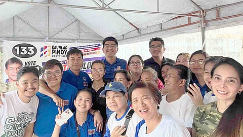 Kaunlad Pinoy Partylist (#133), led by first nominee James ‘Kuya Choi’ Napoles, visits Caloocan City to engage with local residents and small business owners.