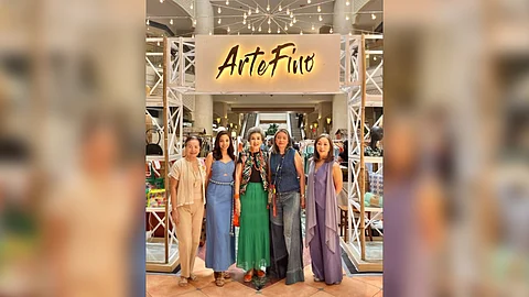 Artefino founders Mita Rufino, Mel Francisco, Maritess Pineda, Suzy Quiros and Cedie Vargas.