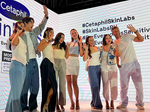 (FROM left) Bianca Gonzalez, Donny Pangilinan, Hannah Pangilinan, Ella Pangilinan, Catriona Gray, Andi Manzano, Bea Fabregas and Nico Bolzico.