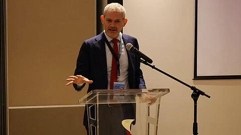 European Mortgage Federation-European Covered Bond Council Secretary General Luca Bertalot discusses covered bond issuances and challenges of foreign exchange across jurisdictions during the National Home Mortgage Finance Corporation-hosted Mortgage Market Global Summit 2025.