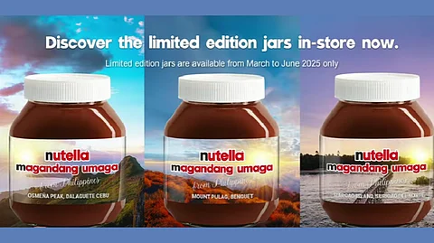 Nutella launches packaging featuring Phl landscapes