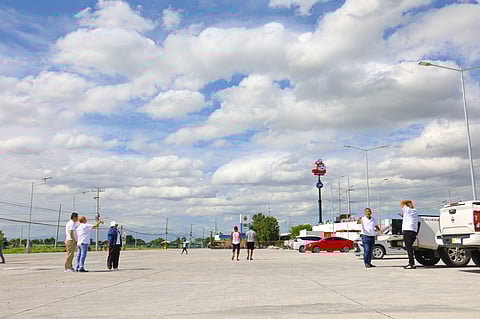Key officials from the Department of Public Works and Highways-Pampanga 2nd District Engineering Office recently visited the newly constructed San Fernando-Lubao Road in Barangay Santa Barbara, Lubao, Pampanga, to assess its overall functionality.