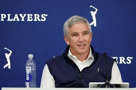PGA Tour chief Jay Monahan says President Donald Trump's involvement in negotiations with LIV Golf has boosted the chances of a deal
