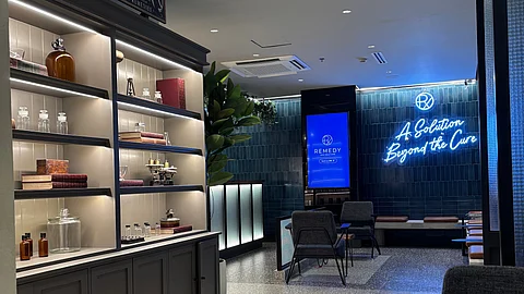Remedy Skin Solutions clinic at Ayala Vertis North. Enjoy the comfortable, spacious spaces that look like one’s friendly apothecary; and walk out beaming and refreshed &