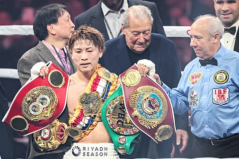 Naoya Inoue will be fighting in Las Vegas for the first time in four years as he faces American Ramon Cardenas in May.