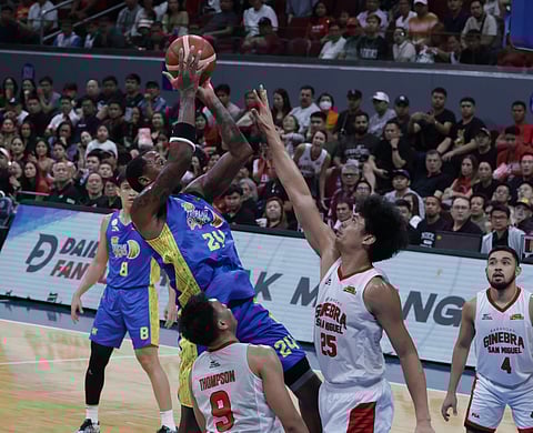 Rondae Hollis-Jefferson scores a game-high 34 points in TNT's PBA Commissioner's Cup finals series opening 95-89 win over Barangay Ginebra Friday night at the MOA Arena.