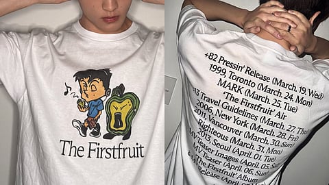 After four group debuts, Mark Lee unveils teasers for his solo debut album, 'The Firstfruit'