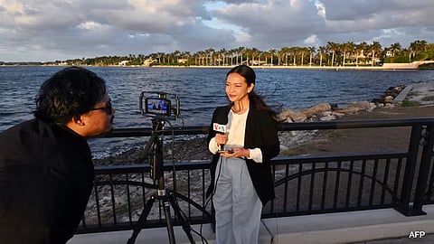 Trump freezes media outlets