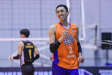 Jaron Requinton of Criss Cross continues to prove why he deserves a starting spot in the Spikers’ Turf Open Conference.