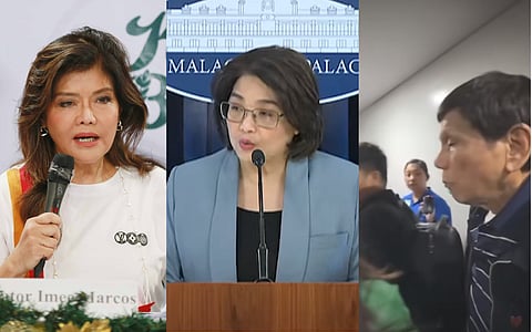 Malacañang Palace said on Monday, that the President’s sister Senator Imee Marcos is free to conduct investigations in the Senate on the events that led to the arrest and later on transfer of former President Rodrigo Duterte to The Hague in The Netherlands.