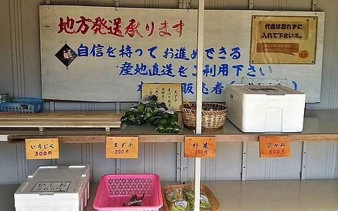 One of the many honesty stores in Japan