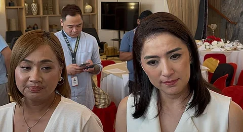 Pasig mayoralty aspirant Sarah Discaya and Ara Mina