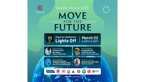 Araneta City powers up sustainability efforts for Earth Hour 2025