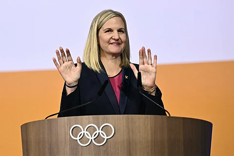 Kirsty Coventry makes history as she becomes the first woman and first African to be elected as president of the International Olympic Committee.