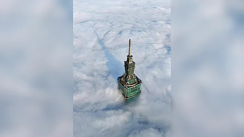 Above the clouds
