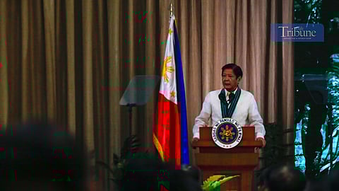 President Ferdinand Marcos Jr. graces the 128th Founding Anniversary of the Philippine Army at Ricarte Hall, Philippine Army Officers' Clubhouse, Fort Andres Bonifacio in Taguig City on 22 March 2025. The president reminds the Philippine Army to be relentless in pursuit of excellence and embrace innovations.