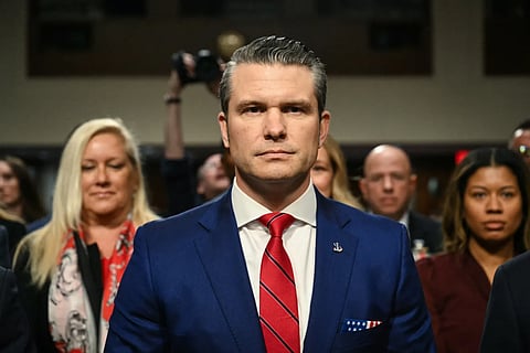 United States Defense Secretary Pete Hegseth