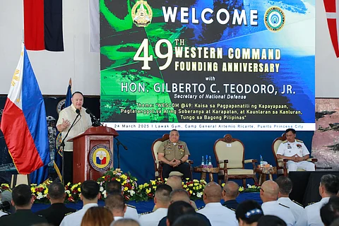 Gibo: Dev’t of Palawan EDCA naval facility ongoing