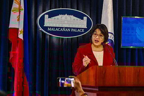 (FILE PHOTO) PALACE Press Officer Undersecretary Claire Castro