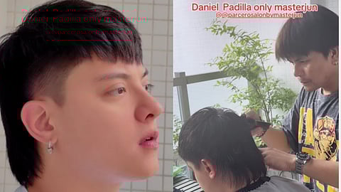 Daniel Padilla revives the 'modern mullet' setting a new trend once again