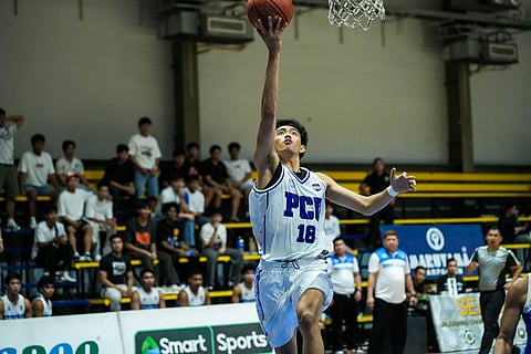 MAGS Reyes and the PCU-Dasmariñas Dolphins make short work of ICC, 79-70, to advance to the finals of the UCAL-PGFlex Linoleum 7th Season at the Paco Arena on Thursday.