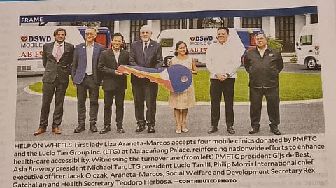 DOH mum on Herbosa posing with tobacco execs