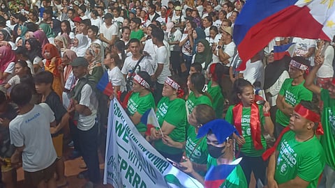 FPRRD supporters in Cotabato city celebrate his 80th birthday