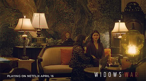 TWO women became suspects in the sudden deaths of their husbands in ‘Widows’ War.’