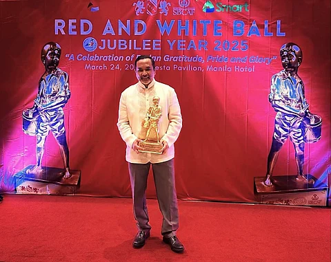 Meralco SVP Valles receives San Beda award for corporate practice