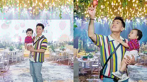 Benedict Cua celebrates son Aleck’s baptism & first birthday