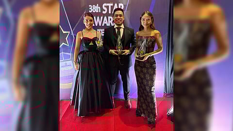 Erika Kristensen-Lee, Anton Rocas and ’Lifestyle Lab’ host Marie Lozano.