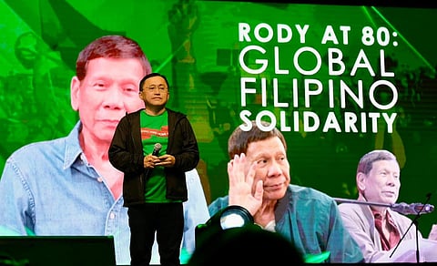 Go joins Davaoeños for Duterte’s 80th birthday