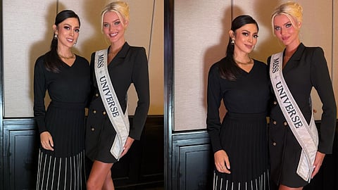 Ariella Arida meets Miss U '25 Victoria Kjær Theilvig