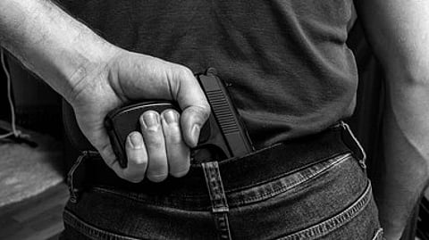 Man nabbed for gun possession