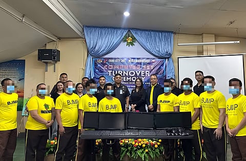 IBU Cebu City and University of San Carlos turn over 10 computer sets to Cebu City Jails for the Humanity Behind Bars' Digital Infrastructure Reform, Oplan Bilis Laya, and Project Bagong Buhay-Education Behind Bars.
