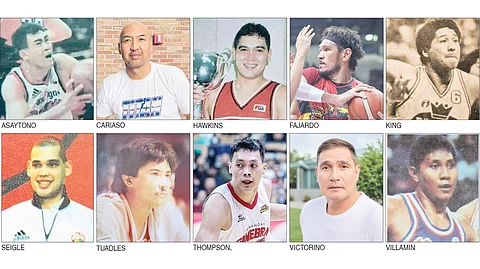 Golden boys complete: 10 stars round out list of 50 greatest PBA players ever