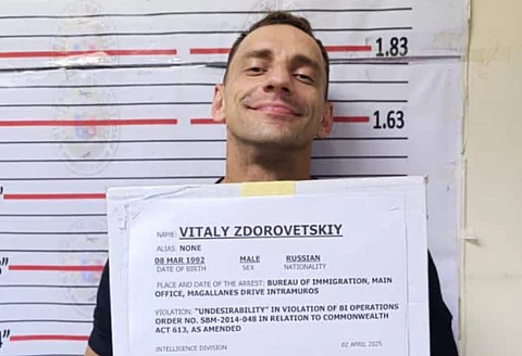 Russian vlogger to serve sentence in Phl jail