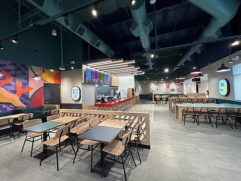 Expanding in existing markets: Interior of Jollibee’s Alameda, CA store, marked the brand’s 12th location in the San Francisco Bay Area.